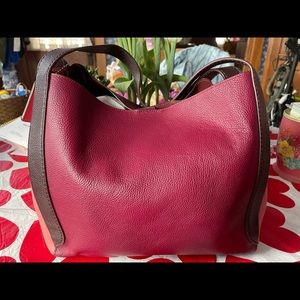 Coach clearblock Hadley hobo